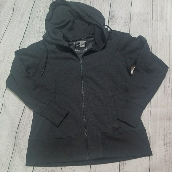 New Era Tops - NWOT Black full zip hoodie